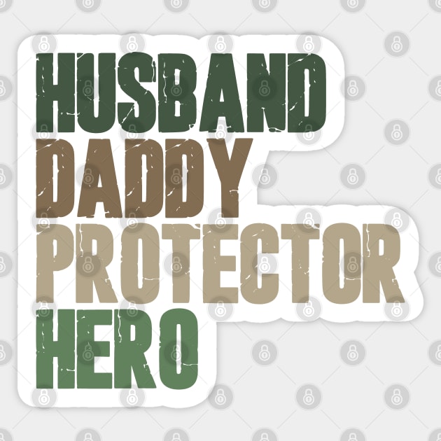 Husband Daddy Protector Hero Sticker by Etopix